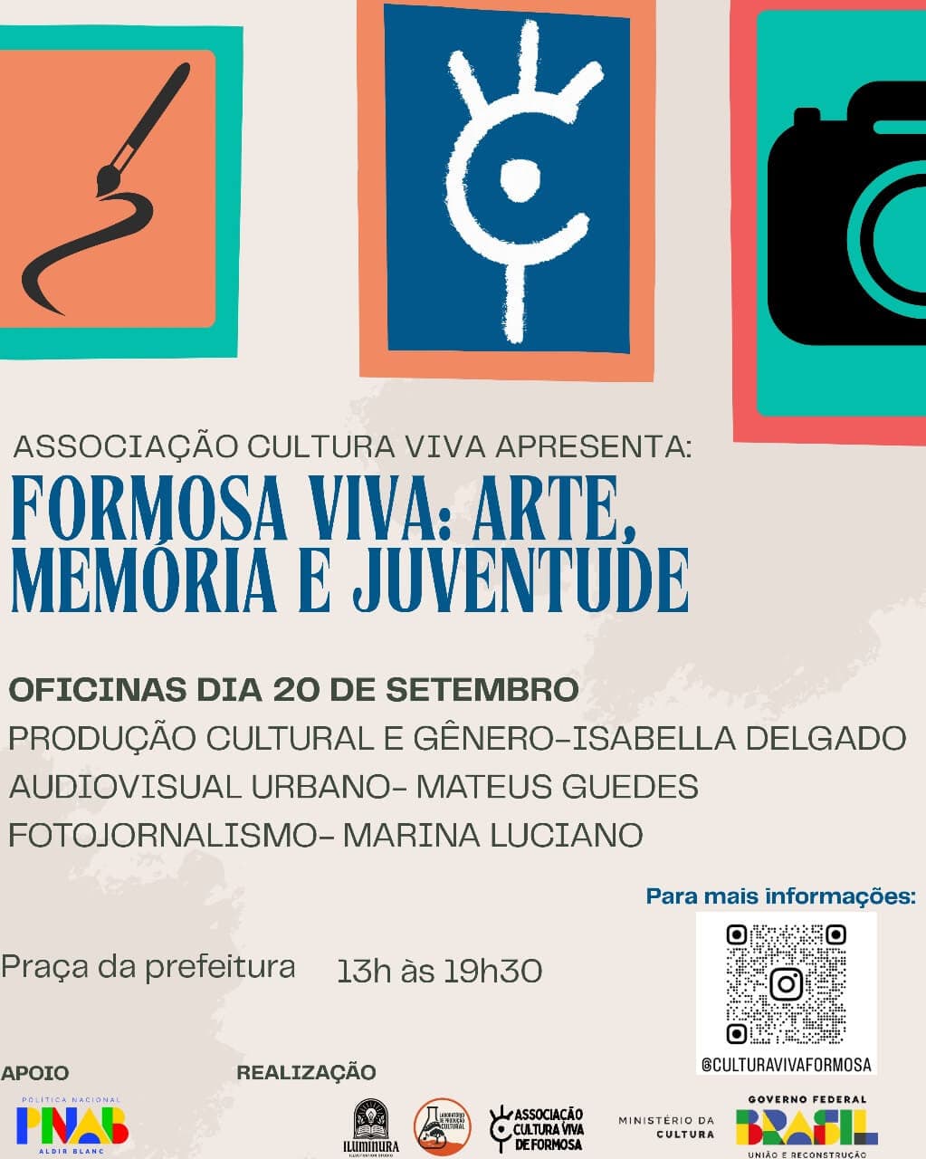 Formosa Viva: Arte, Memória e Juventude! - Imagem 2
