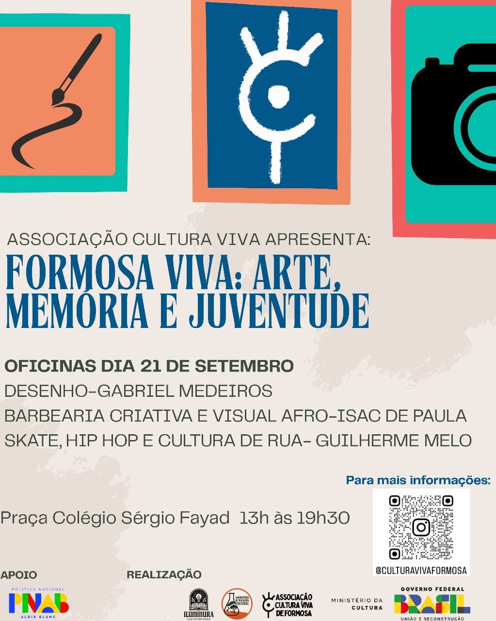 Formosa Viva: Arte, Memória e Juventude! - Imagem 3